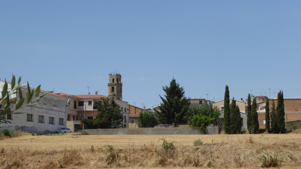 Una imatge d'arxiu de Benavent de Segrià.