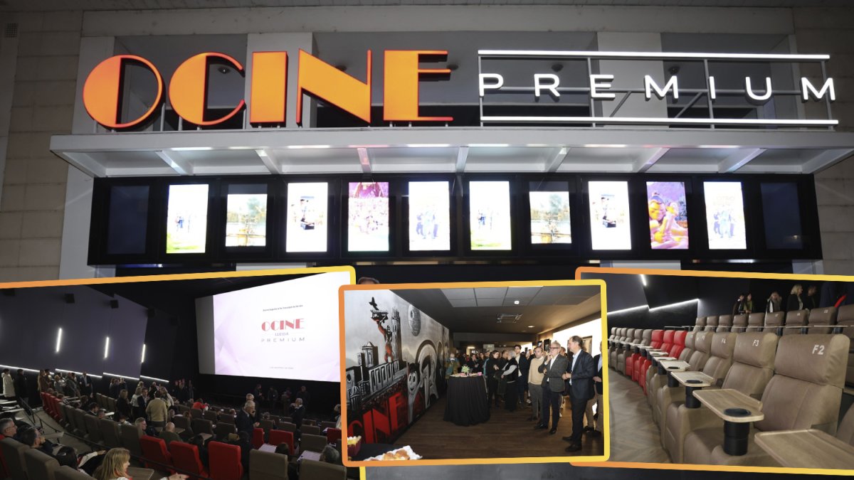 Així va ser la inauguració dels nous Ocine Premium de Lleida
