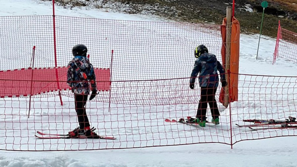Boí abrió ayer algunas pistas de forma testimonial. - EDGAR ALDANA