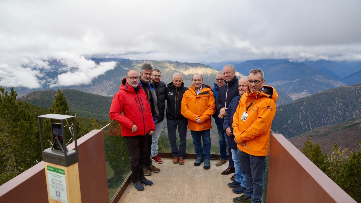 Inauguración del mirador 