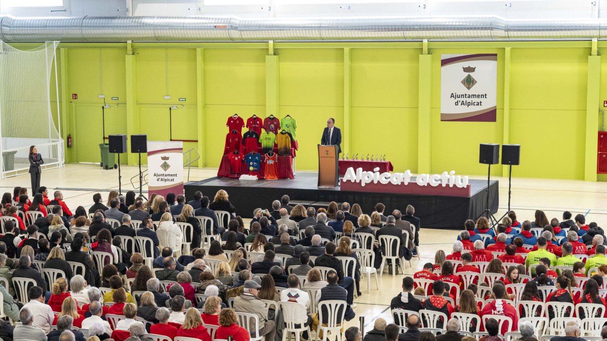 Un moment de la inauguració aquest dissabte.