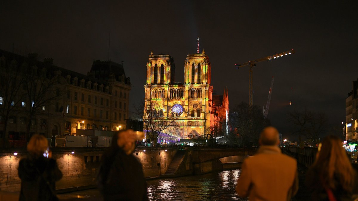 Preparació de la reobertura de la catedral de Notre Dame