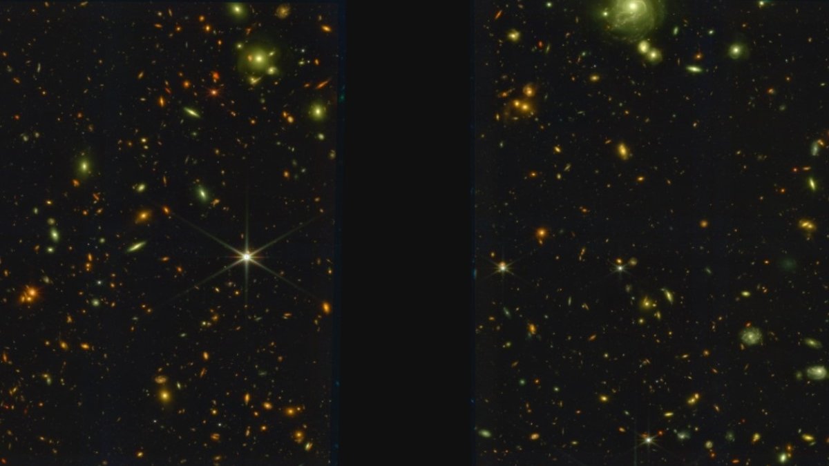 Imágenes obtenidas por el telescopio espacial James Webb.