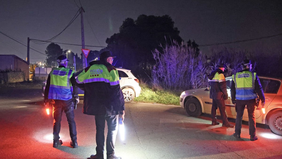 Un control reciente de Mossos y Guàrdia Urbana