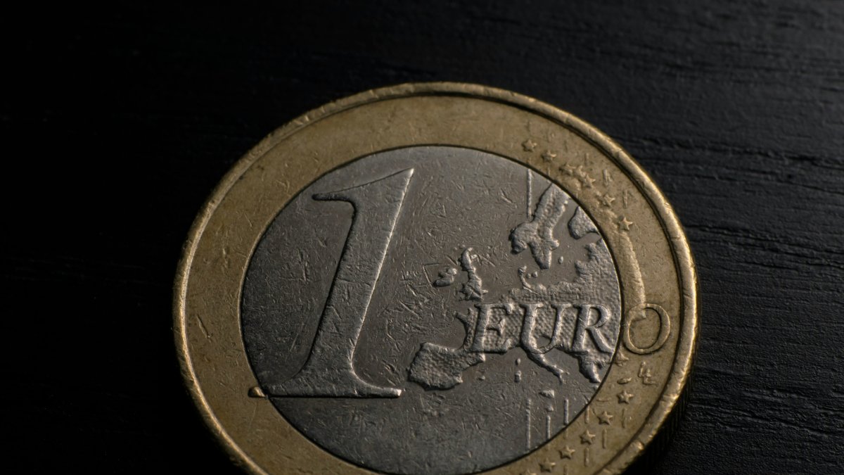 Imagen de archivo de una moneda de 1 euro.
