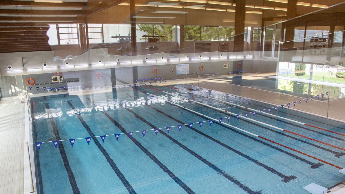 Una vista general de la piscina coberta municipal de Tàrrega. - LAIA PEDRÓS