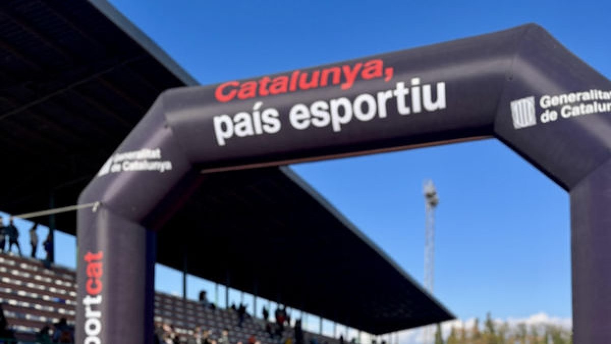 L'atleta de Juneda Alba Capell, campiona de Catalunya sub-12 de cros