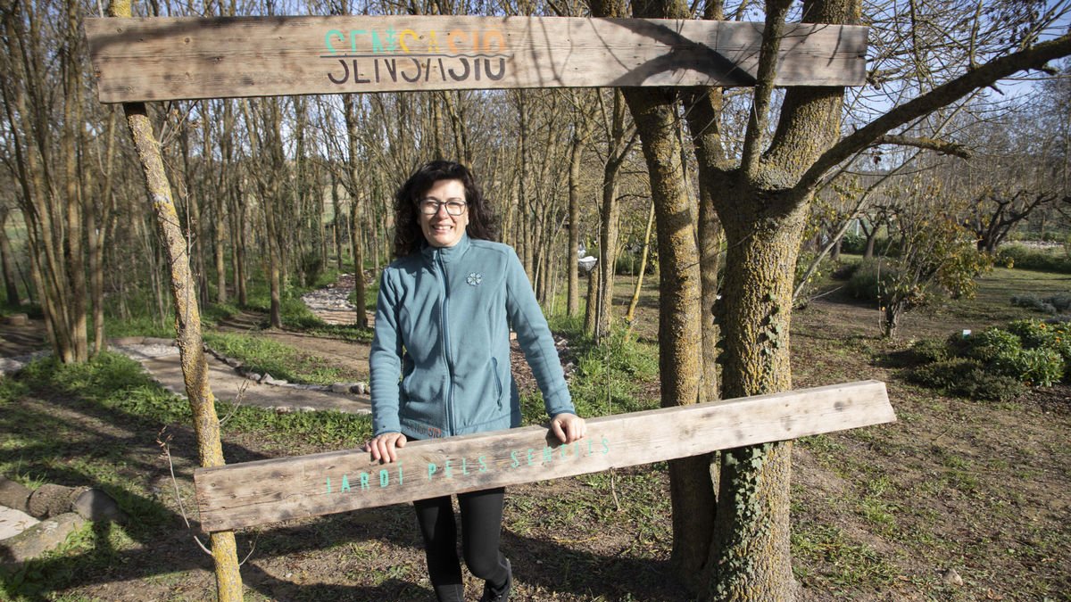 Eva Segura ha impulsat el projecte de SensaSió a Castellnou d’Oluges. - C.MARSIÑACH