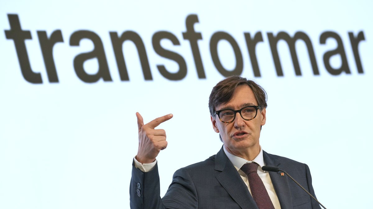 El president de la Generalitat, Salvador Illa, presentó ayer su plan de gobierno para 2025. - EFE
