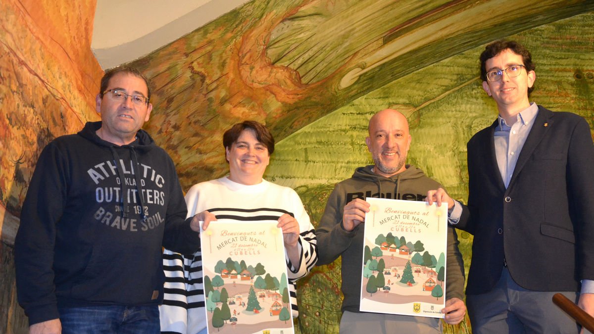 Presentació aquesta setmana del Mercat de Nadal de Cubells. - DIPUTACIÓ