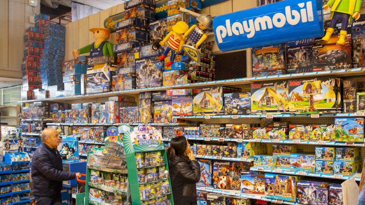 Una botiga de joguines a Lleida.