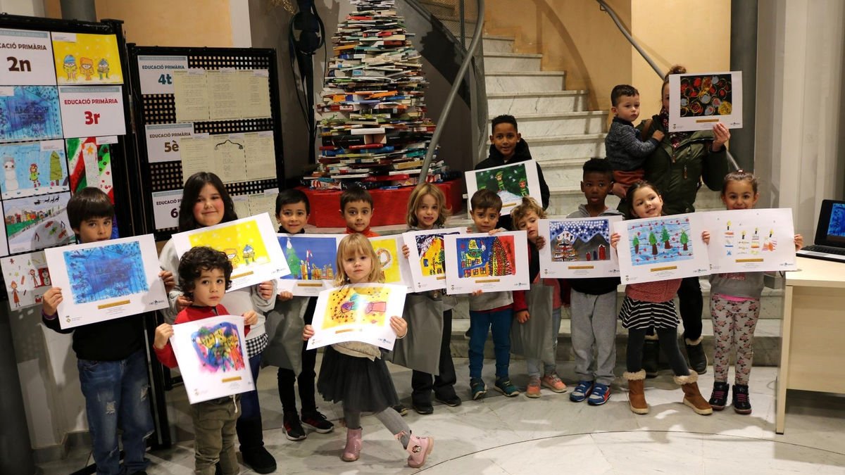 Imagen de algunos de los alumnos de educación infantil premiados. - CCAU