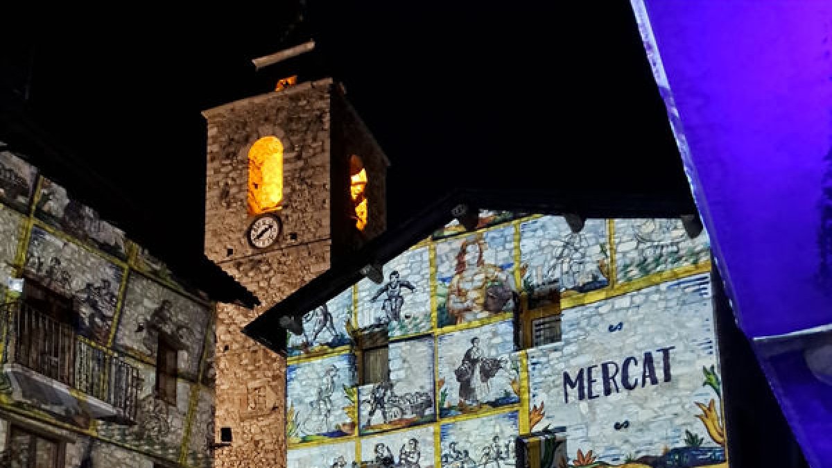 La proposta consisteix en un màping a la plaça Major. - A.B.