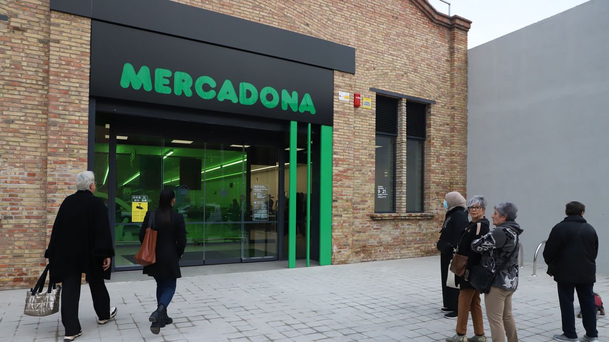 Un establecimiento de Mercadona en Lleida. - MAGDALENA ALTISENT