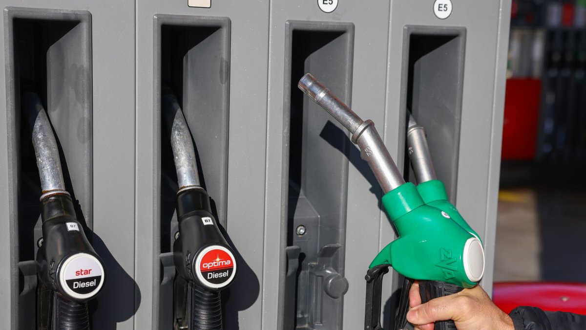 Imatge d’arxiu d’una gasolinera.