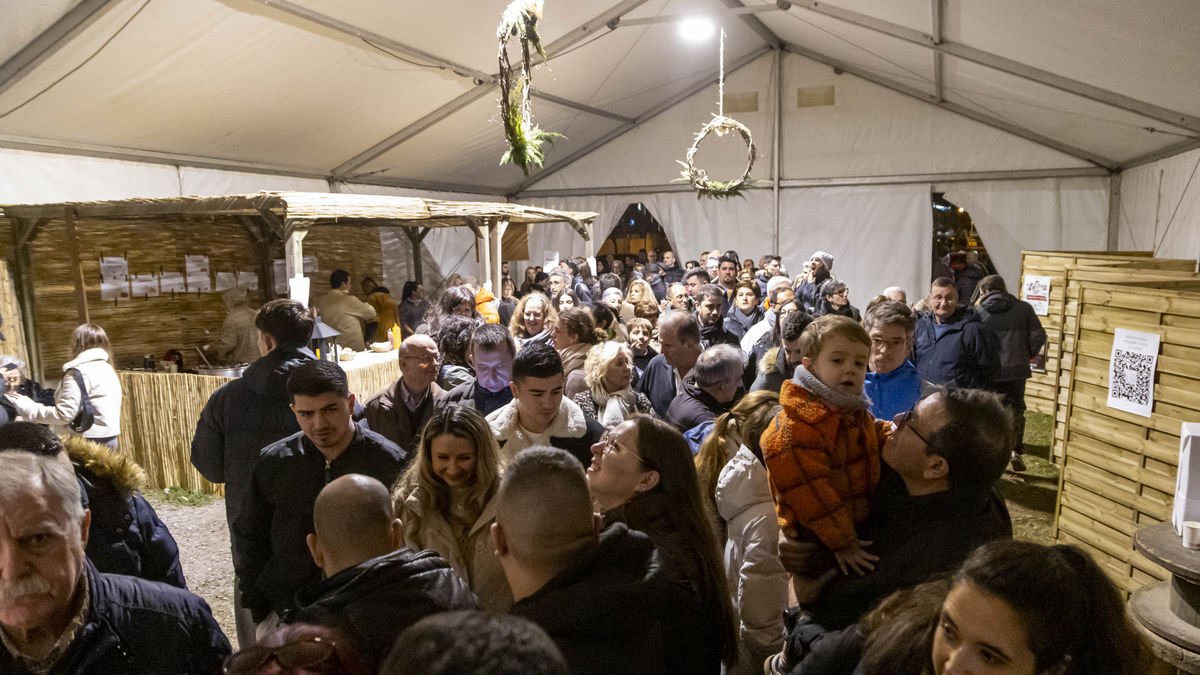 Imatge d'arxiu del pessebre dels Mangraners. - JORDI ECHEVARRIA