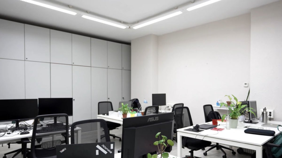 Imatge d’archiu deth coworking HèPic d’Aran. - C.G.A