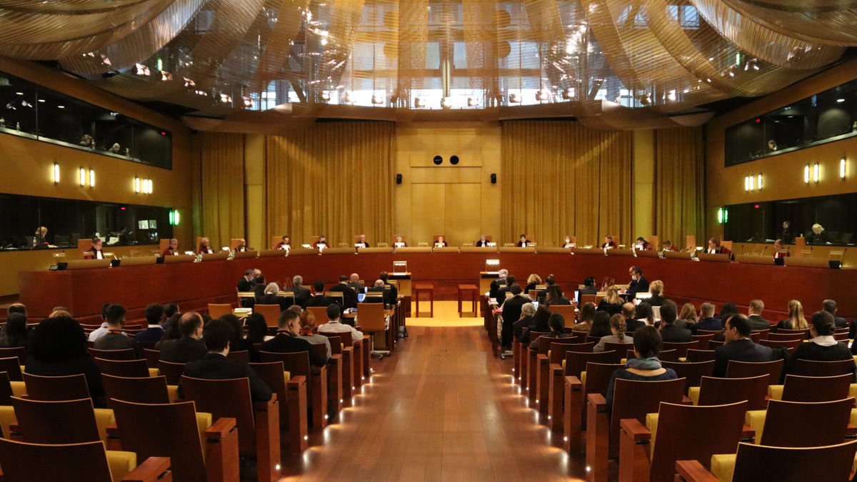 Imagen de la sala del Tribunal de Justicia de la Unión Europea. - NATÀLIA SEGURA/ACN