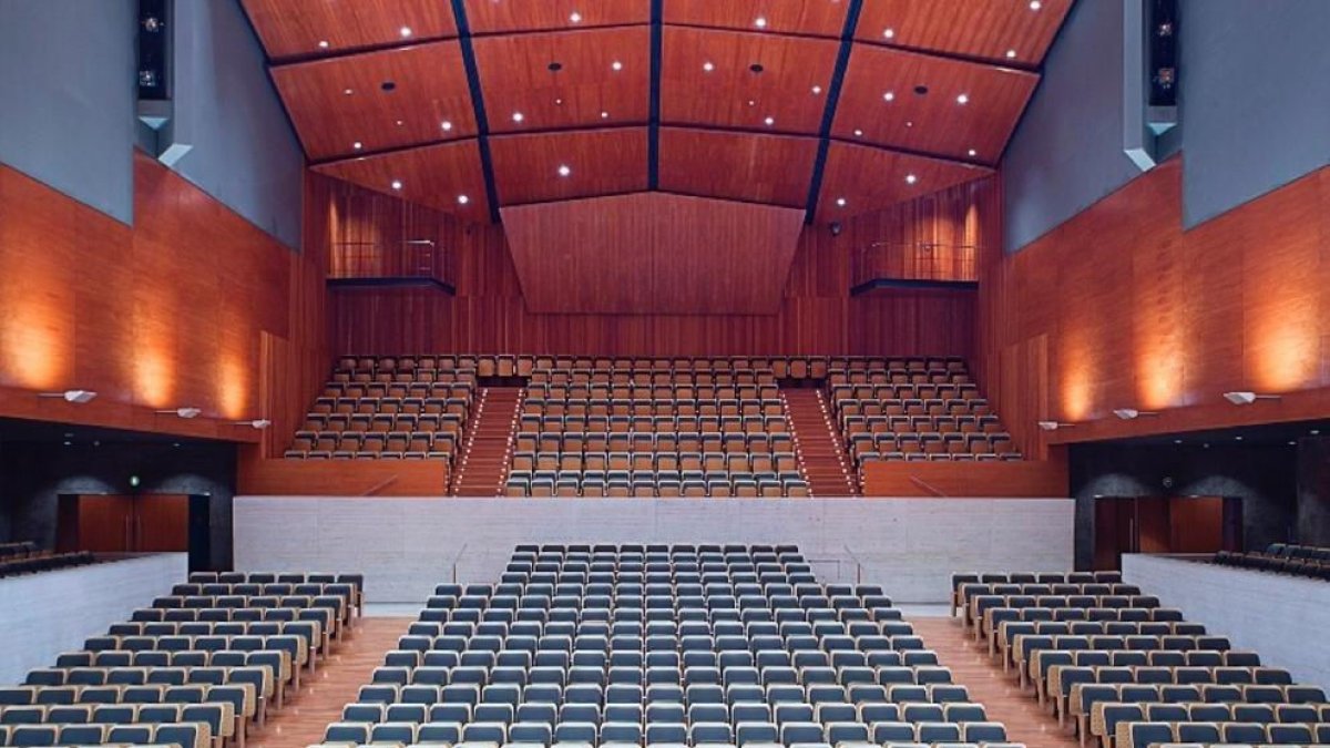La sala 1 de l’Auditori municipal Enric Granados de Lleida. - SEGRE