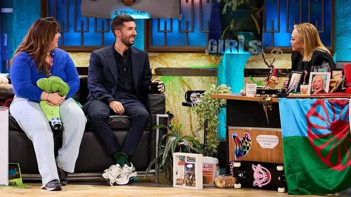 Belén Esteban visitó el martes 7 de enero ‘La revuelta’. - RTVE