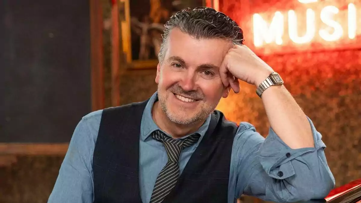 Ramon Gener, presentador del programa musical ‘Això no és una cançó’, esta noche (22.05) en TV3. - 3CAT