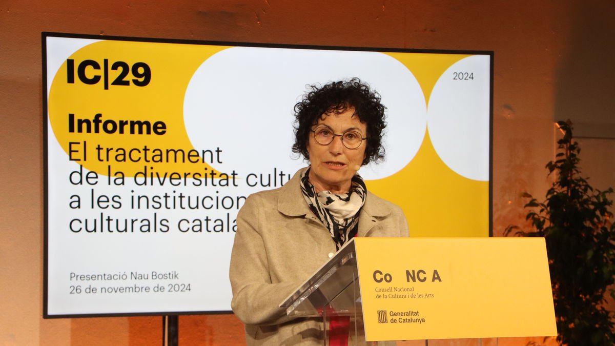 Margarida Troguet, en un acte del CoNCA el mes de novembre passat. - ELI DON/ACN