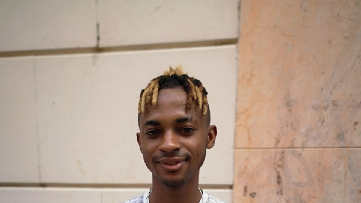 Efe Ugiagbe, l’estiu passat quan va arribar a Lleida.