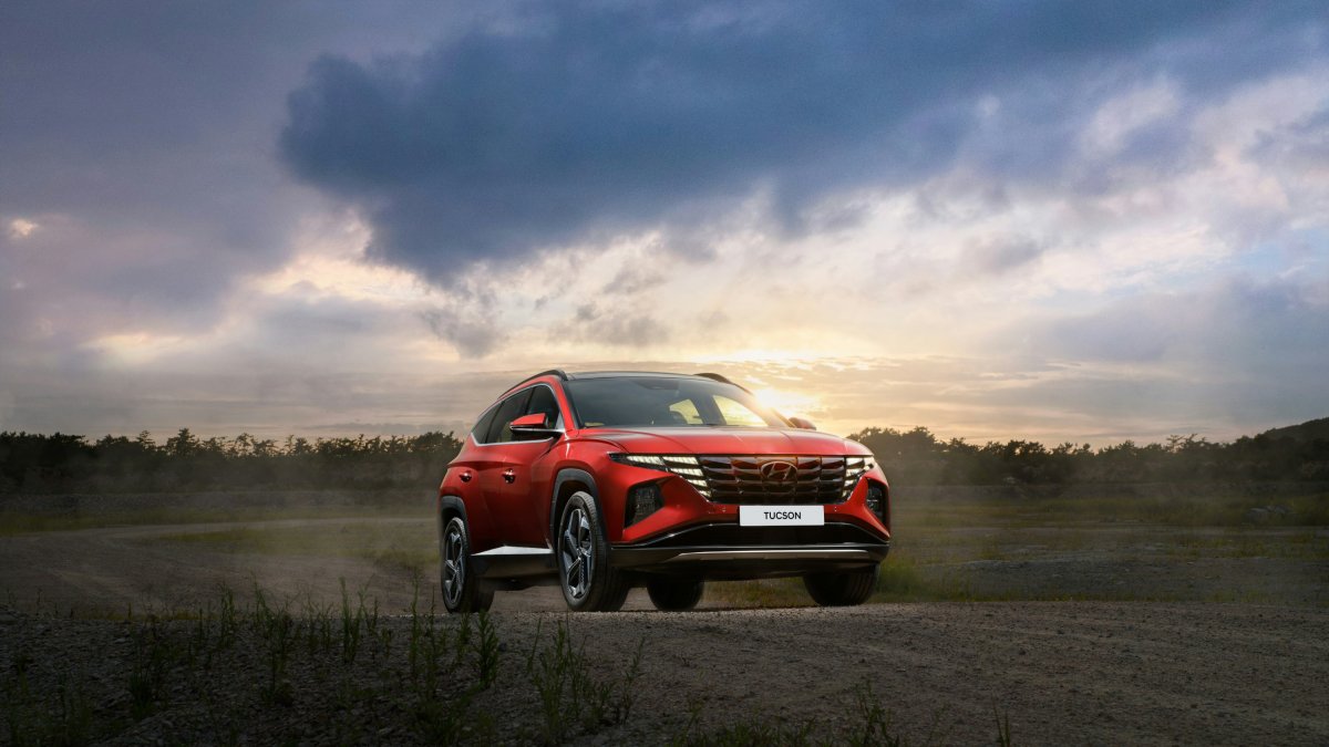 Hyundai Tucson, uno de los vehículos más vendidos en 2024.