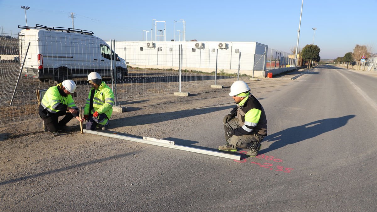 Obras de señalización de paso de los drenajes. - MAGDALENA ALTISENT