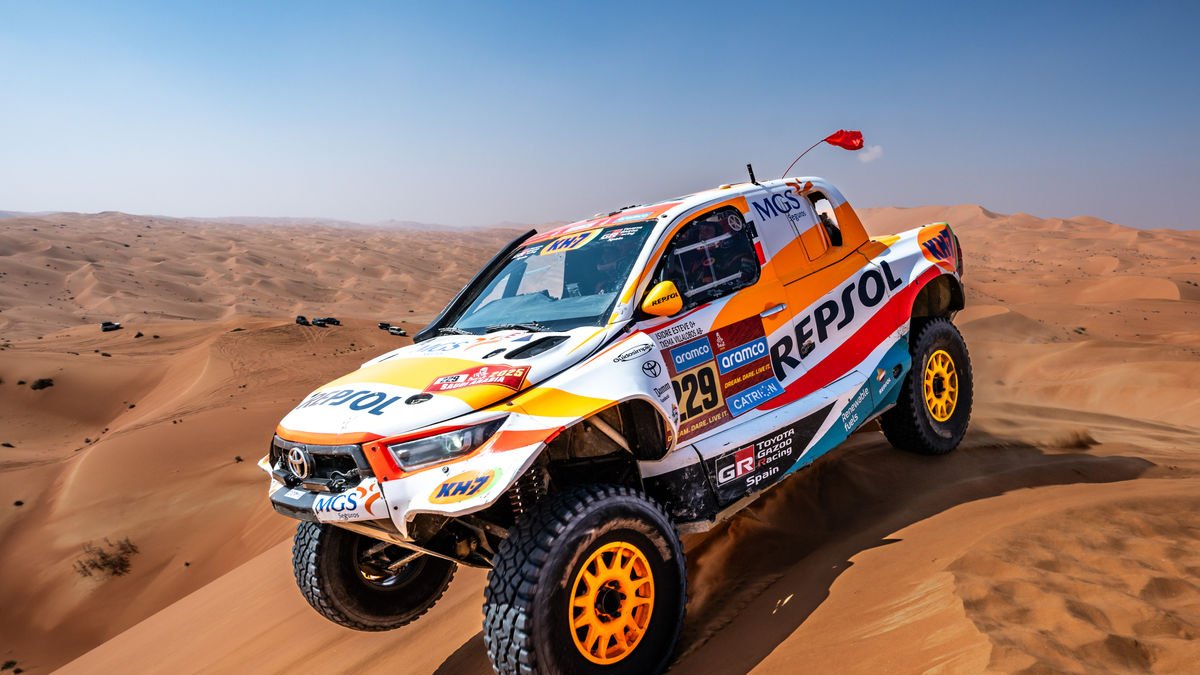 Isidre Esteve demostró su habilidad sobre las dunas.