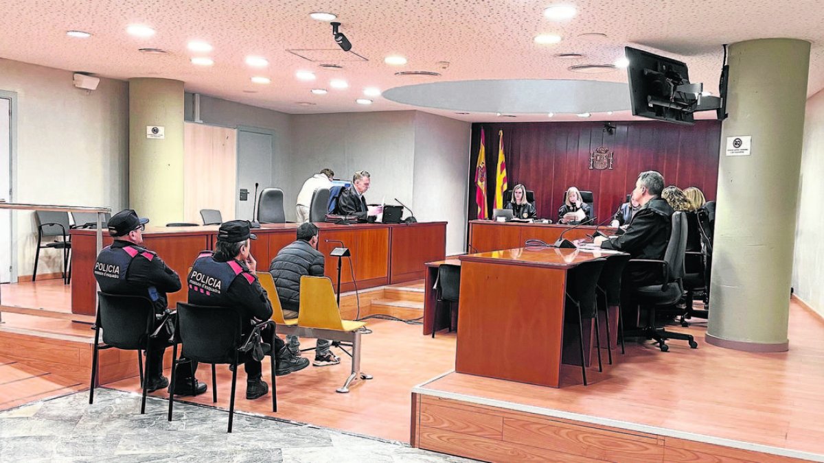 El judici es va celebrar ahir a l’Audiència de Lleida. - A. GUERRERO