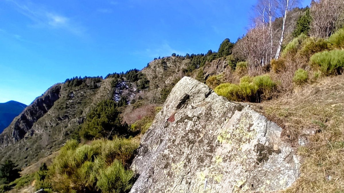 La Roca Encantada, a l’Aldosa de Canillo, a Andorra. - JORDI CASAMAJOR