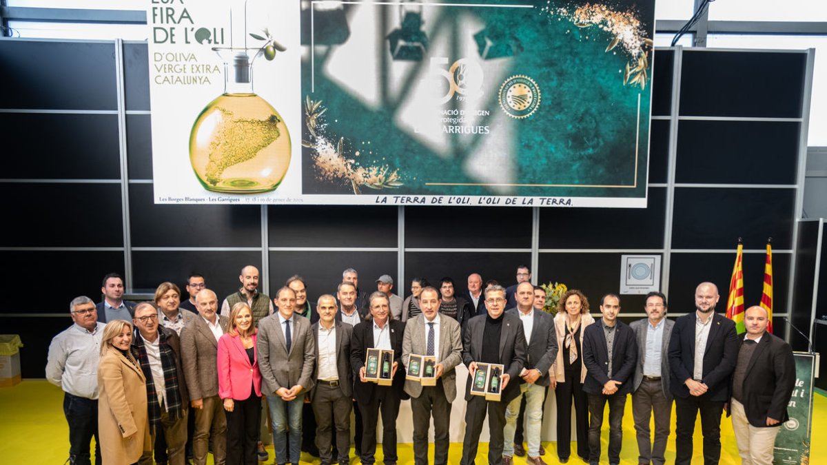 La DOP Les Garrigues presentó ayer su nueva imagen con motivo del 50 aniversario de su creación. - DOP LES GARRIGUES