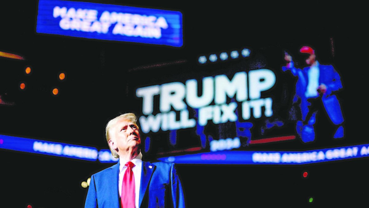 Donald Trump, durant la campanya de les últimes eleccions. - @REALDONALDTRUMP