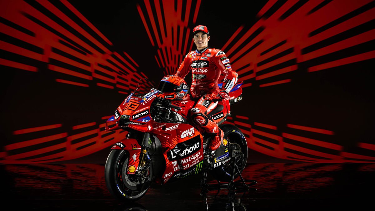 Marc Márquez sobre la nova Ducati del 2025, en la qual s’estrenarà com a pilot de l’equip oficial. - DUCATI LENOVO TEAM