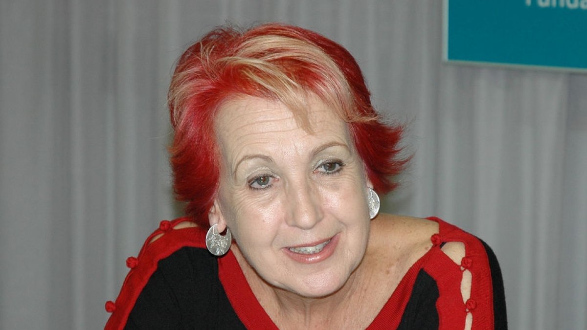 Rosa Maria Calaf, en una imatge d’arxiu. - ROCA MORENO