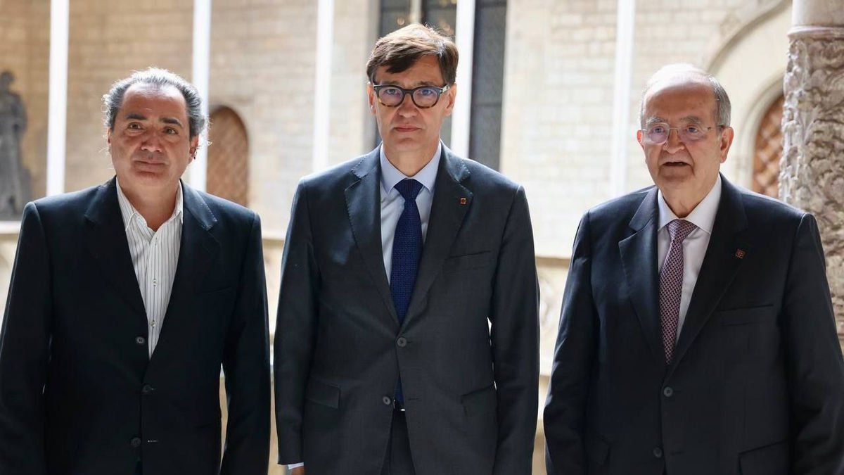 Carles Rabaneda, Salvador Illa y Josep Gonzàlez. - GENERALITAT