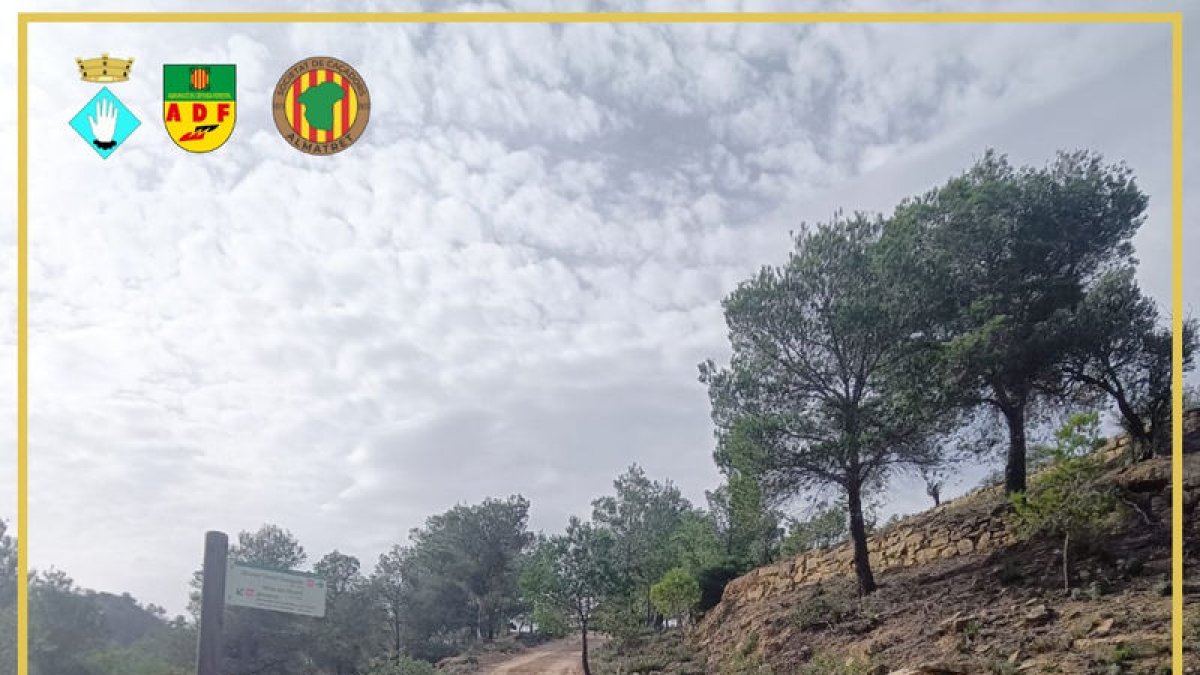 Uno de los caminos en los que se ha actuado. - A.A.