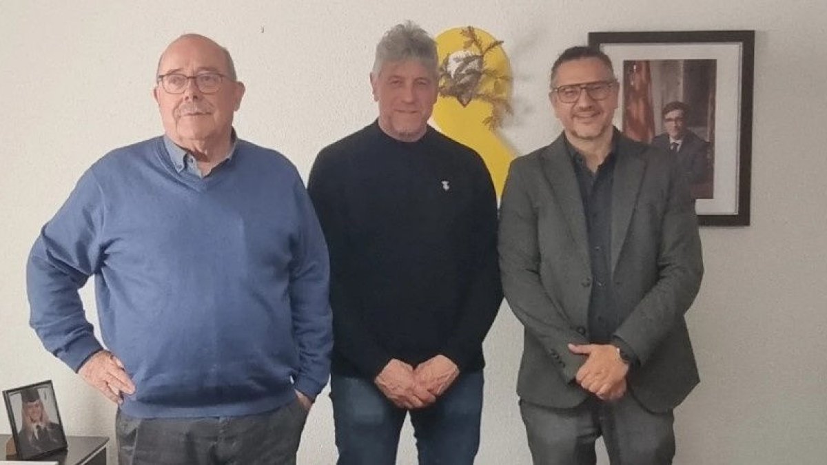 Visita de Nadal i Prat a l’ajuntament de Guixers. - A. GUIXERS