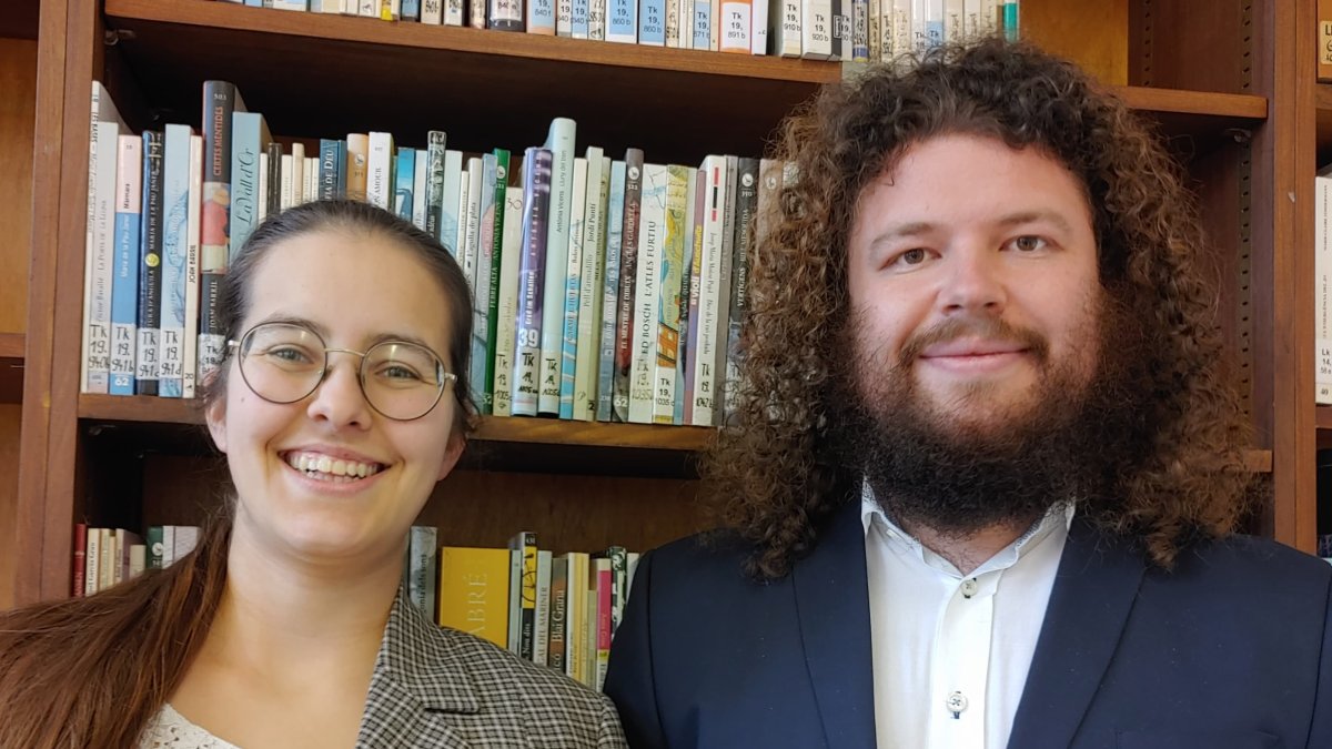 Fiona Gehring e Marinus Wiedner residissen en Alemanha.