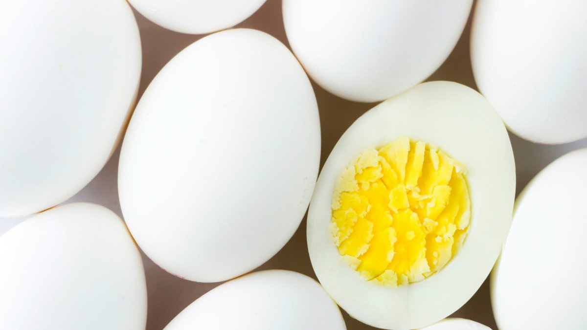 Huevos duros.