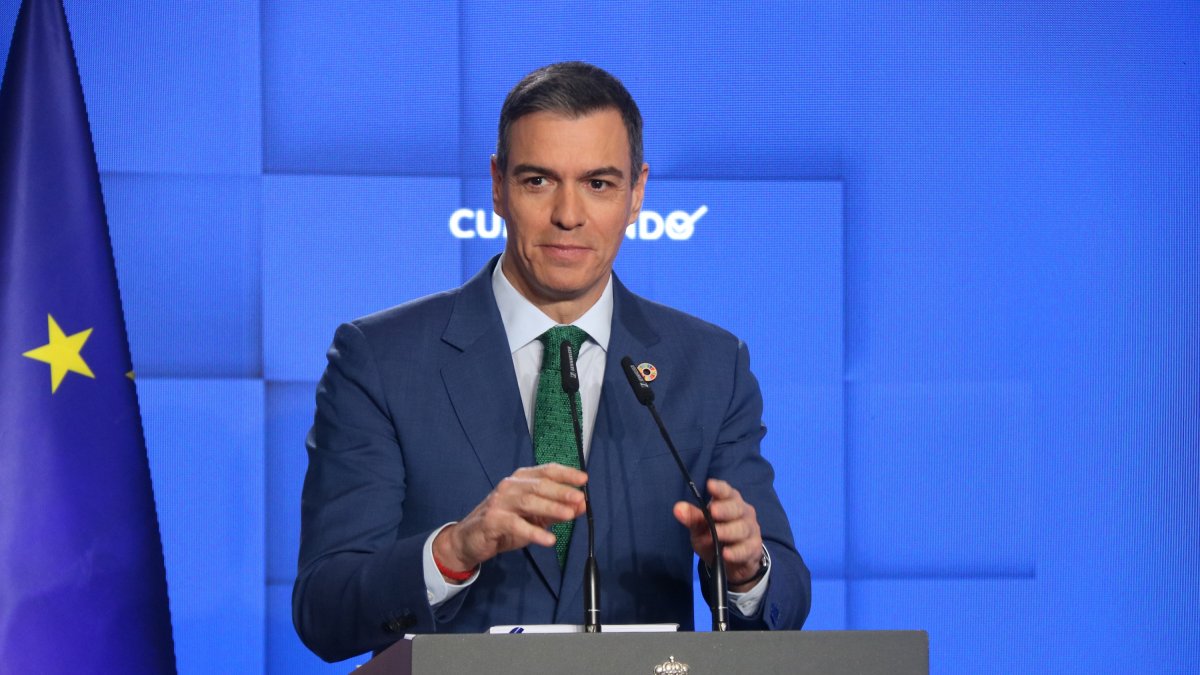 El president espanyol, Pedro Sánchez, en una imatge d'arxiu.