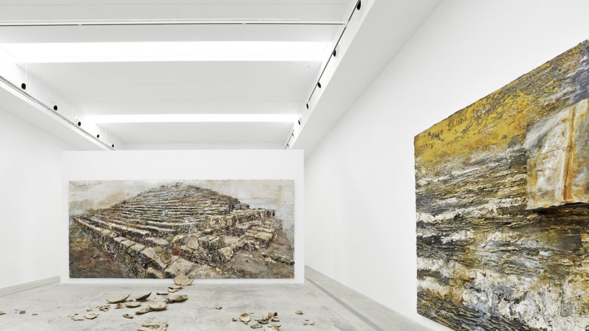 El primer ‘site-specific’ en el complejo Planta de Sorigué, con pinturas del alemán Anselm Kiefer. - FUNDACIÓ SORIGUÉ