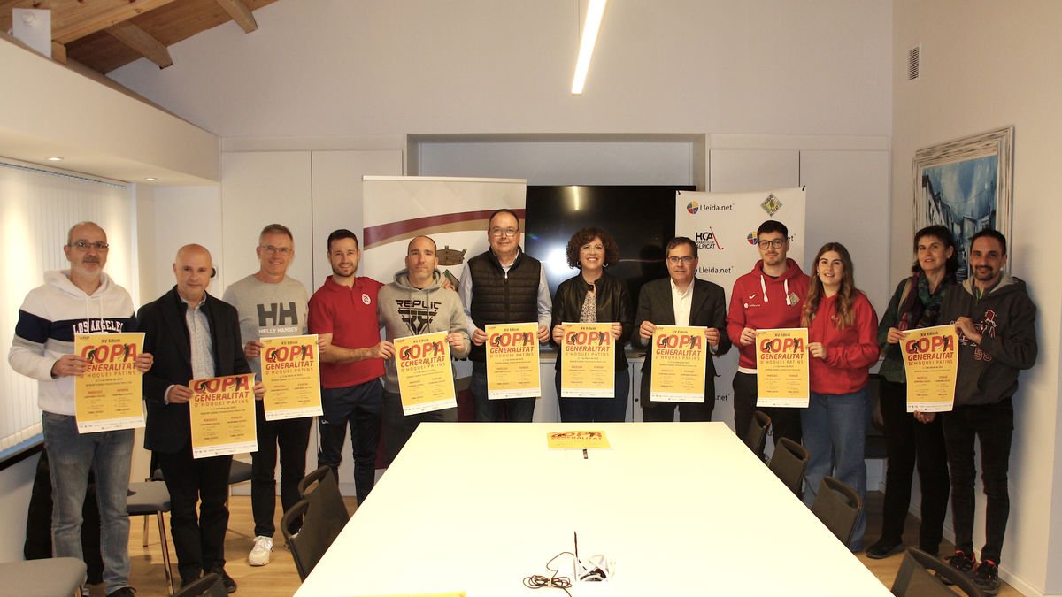 La Copa Generalitat se presentó ayer en el ayuntamiento de Alpicat, que será el anfitrión.