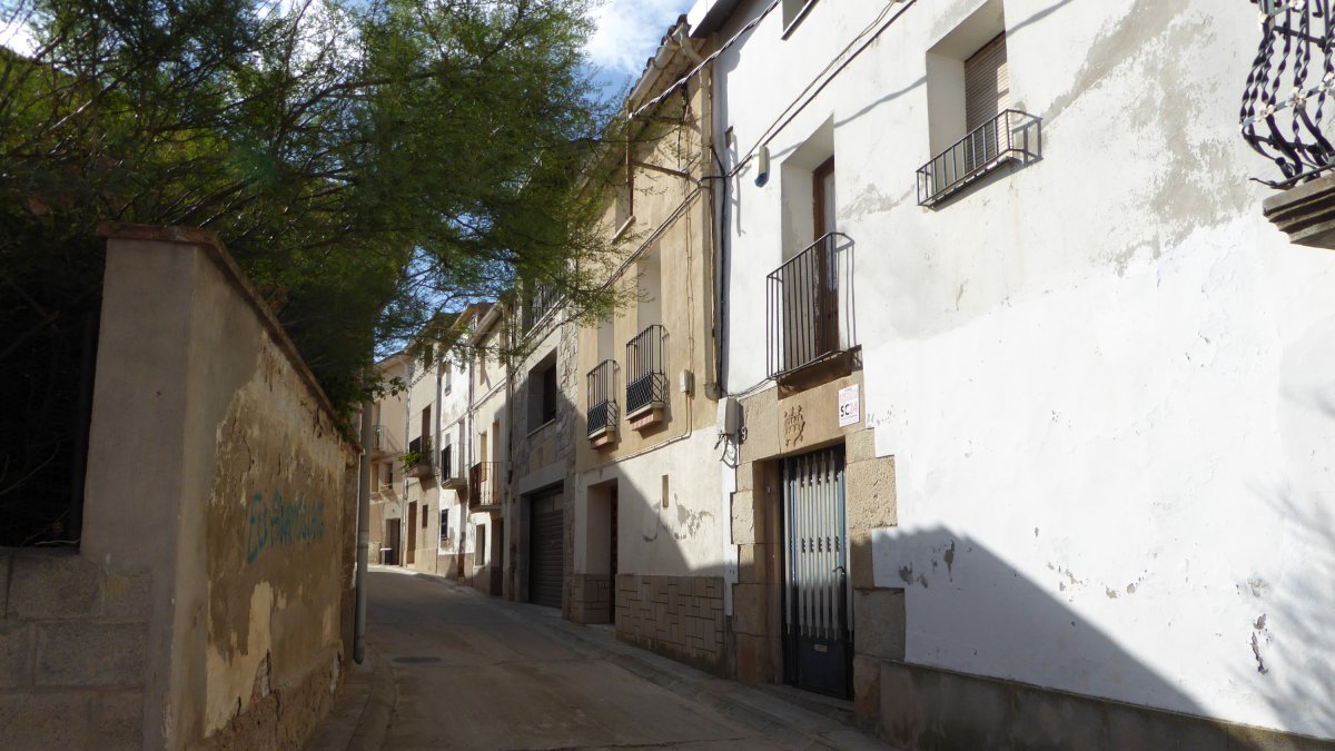 Un carrer dels Alamús.