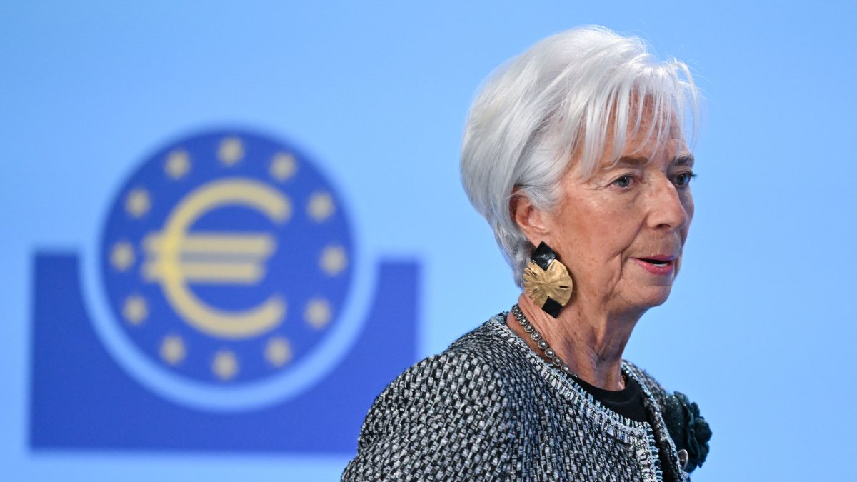 La presidenta del Banc Central Europeu, Christine Lagarde.