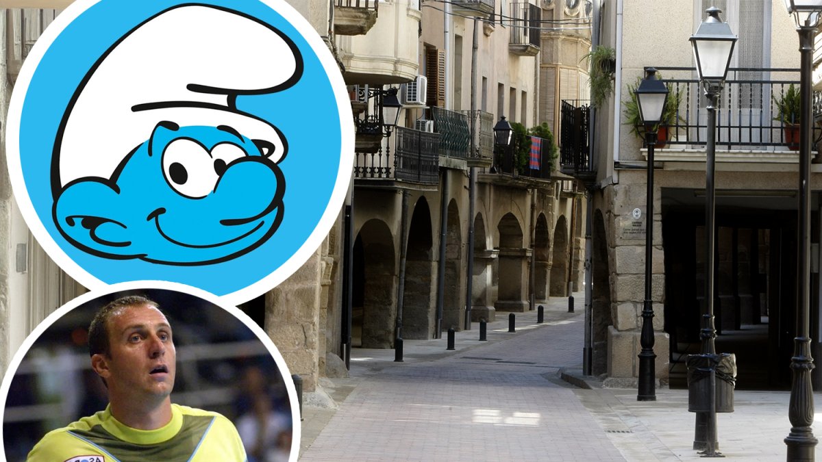 El poble amb més Barrufets de Juneda