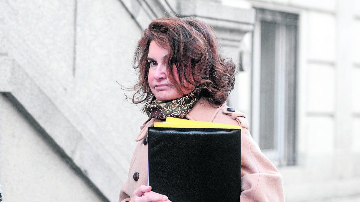 La fiscal jefa de Madrid, Pilar Rodríguez, a su llegada al Supremo. - EUROPA PRESS