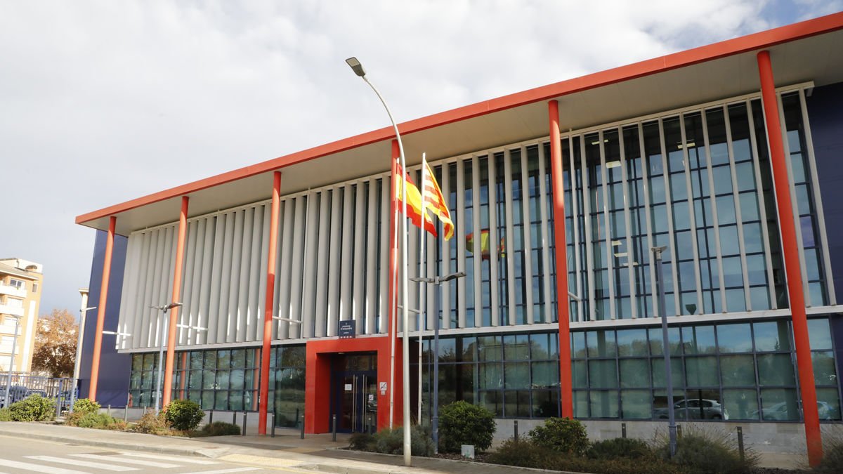 Vista de la comissaria dels Mossos d’Esquadra de Lleida.
