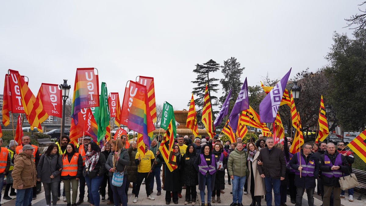La concentración quiso dejar claro que “es posible otra forma de hacer política”. - JORGE AGUSTÍN